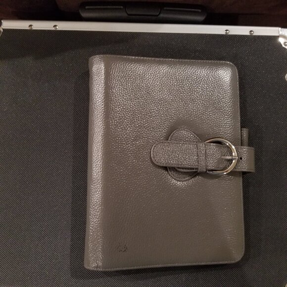 Franklin Covey Other - Franklin Covey Ava Pebbled Leather 7 Ring Classic Organizer Planner Binder